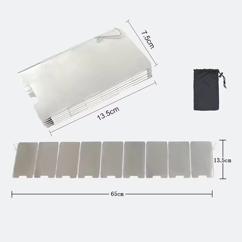 Camping Cooking Drawer - Açık Hava Ocak Rüzgarlığı Kamp Rüzgarlığı