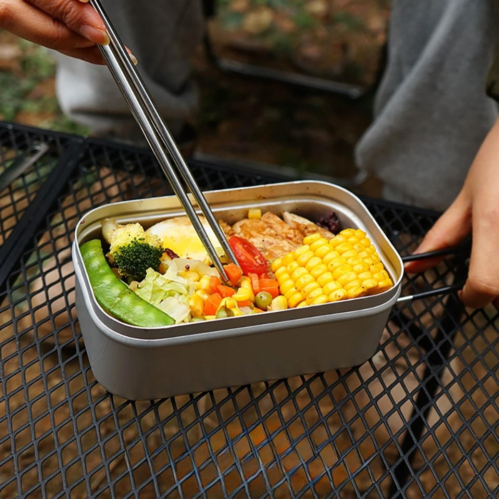 Camping Cooking Kitchen - Ultra hafif sofra takımı kamp tencere