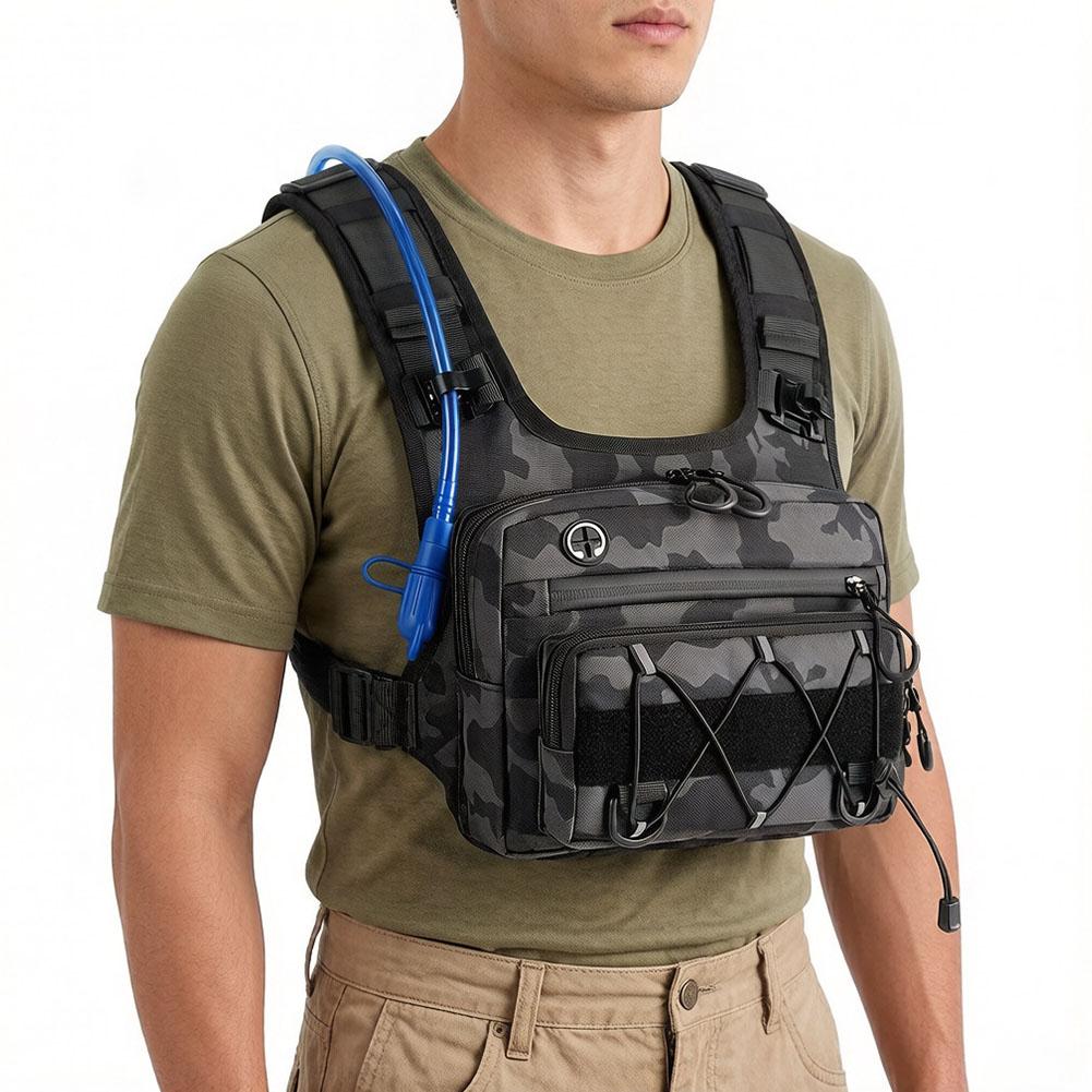 Camping Cooking Bag - Koşu Göğüs Çantası Hidrasyon Yeleği Bisiklet