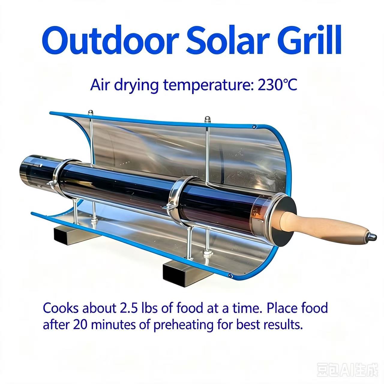 Solar Oven Camp - Yakıtsız Hayata Geçin! Açık Hava Barbeküsü