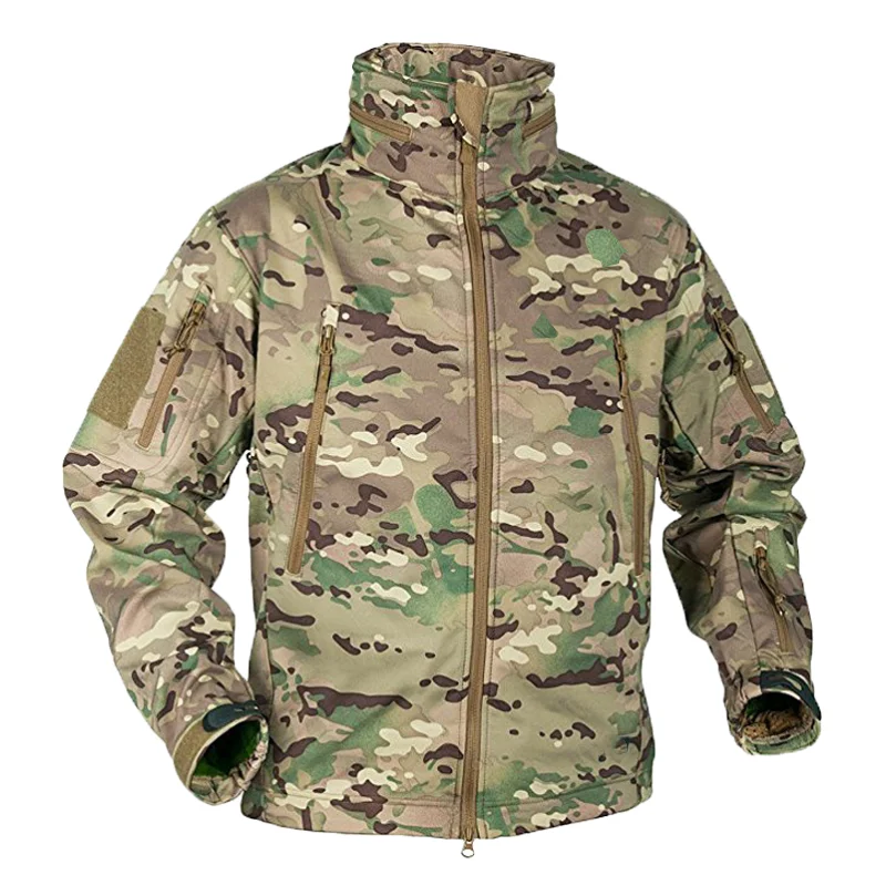 Camping Cooking Windbreak - Erkek Kış Sonbahar Softshell Polar Ceketler