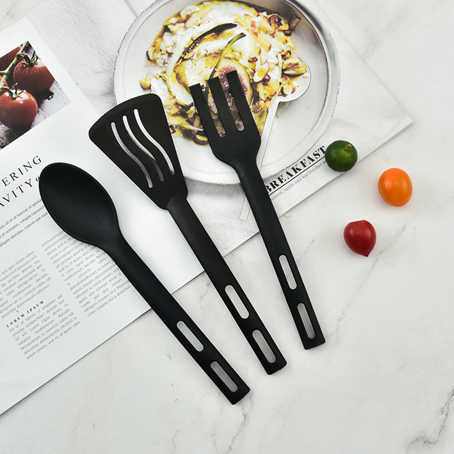 Camping Cooking Gear Set - 3 adet naylon mutfak eşyaları Spatula