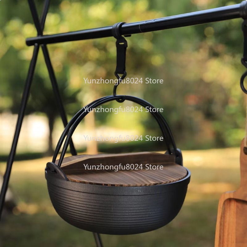 Camping Cooking Cast Iron - Dökme Demir Kamp Tenceresi Piknik Tenceresi