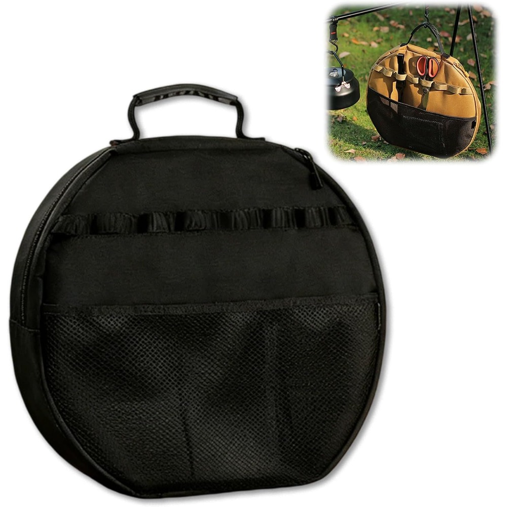 Camping Cooking Frying Pan - Izgara Tavası Saklama Çantası, Kızartma Tavası