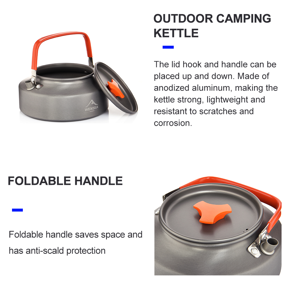 Widesea 1.1L 2L1.5L Kamp Su Is - Camping Cooking System incelemesi ve fiyatı