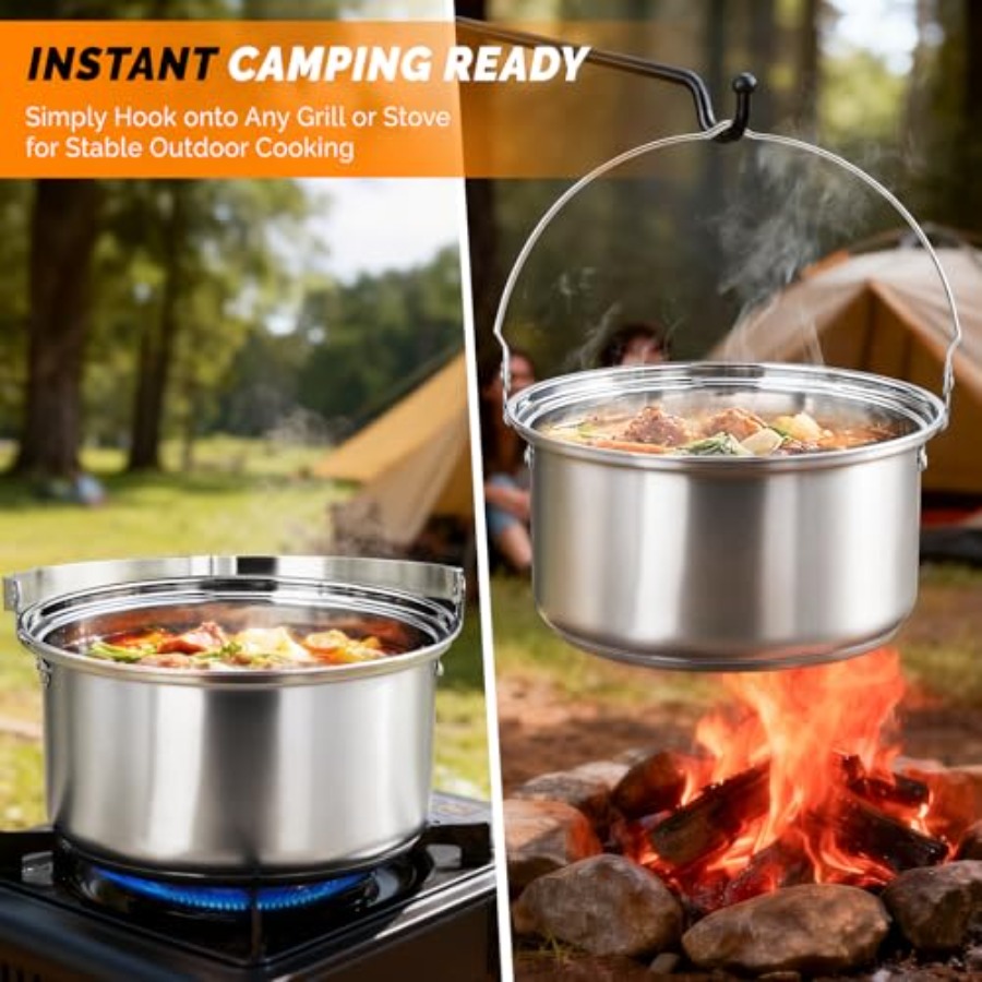 Kamp Yemek Pişirme Seti, 4-6 K - Nesting Camping Cooking Set incelemesi ve fiyatı