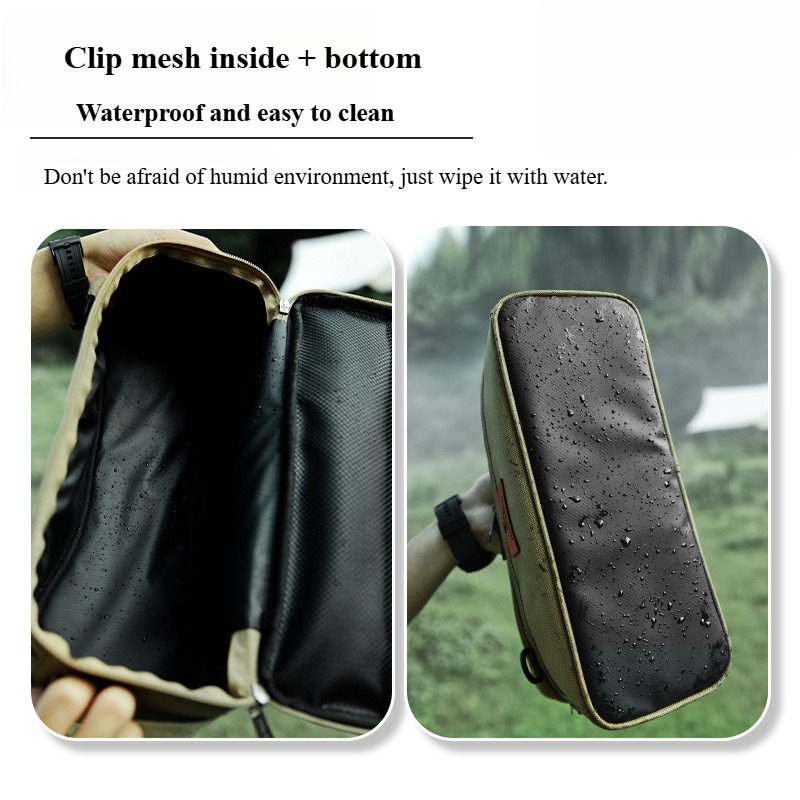 Haki Açık Hava Kamp Depolama Ç - Camping Cooking Utensil Organizer incelemesi ve fiyatı