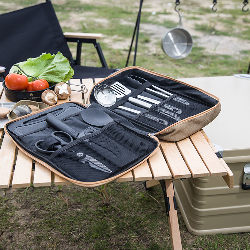 8 adet Kamp Mutfak Tencere Set - Camping Cooking Gear Set incelemesi ve fiyatı