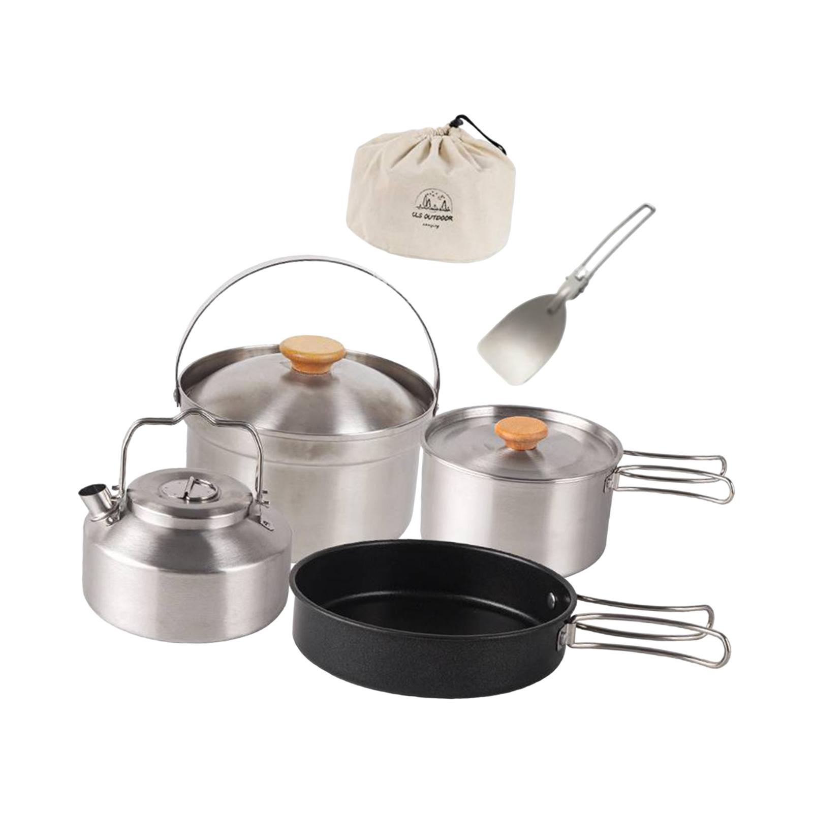 Kamp Tencere Seti, Taşınabilir - Camping Cooking Gear Set incelemesi ve fiyatı