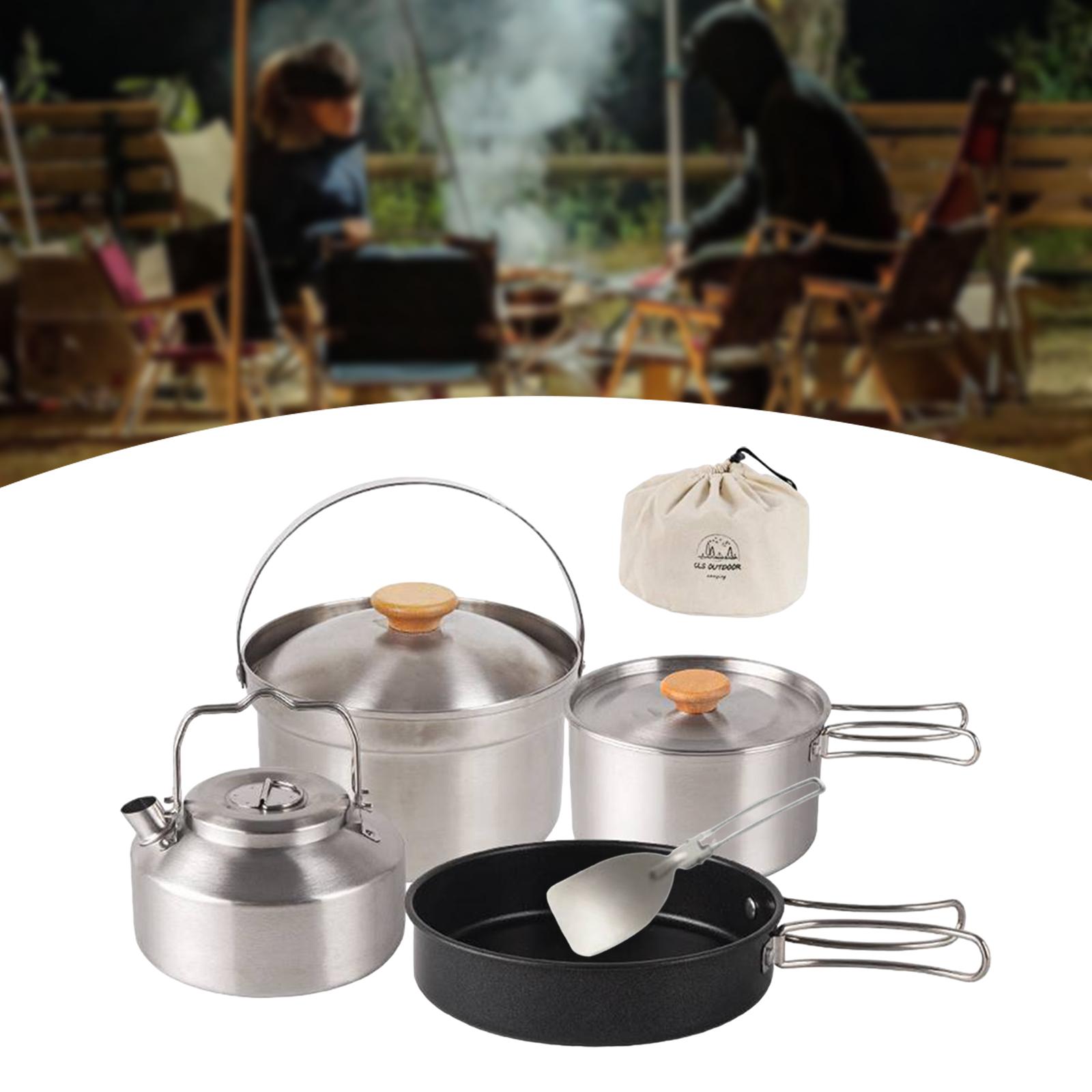 Kamp Tencere Seti, Taşınabilir - Camping Cooking Gear Set incelemesi ve fiyatı
