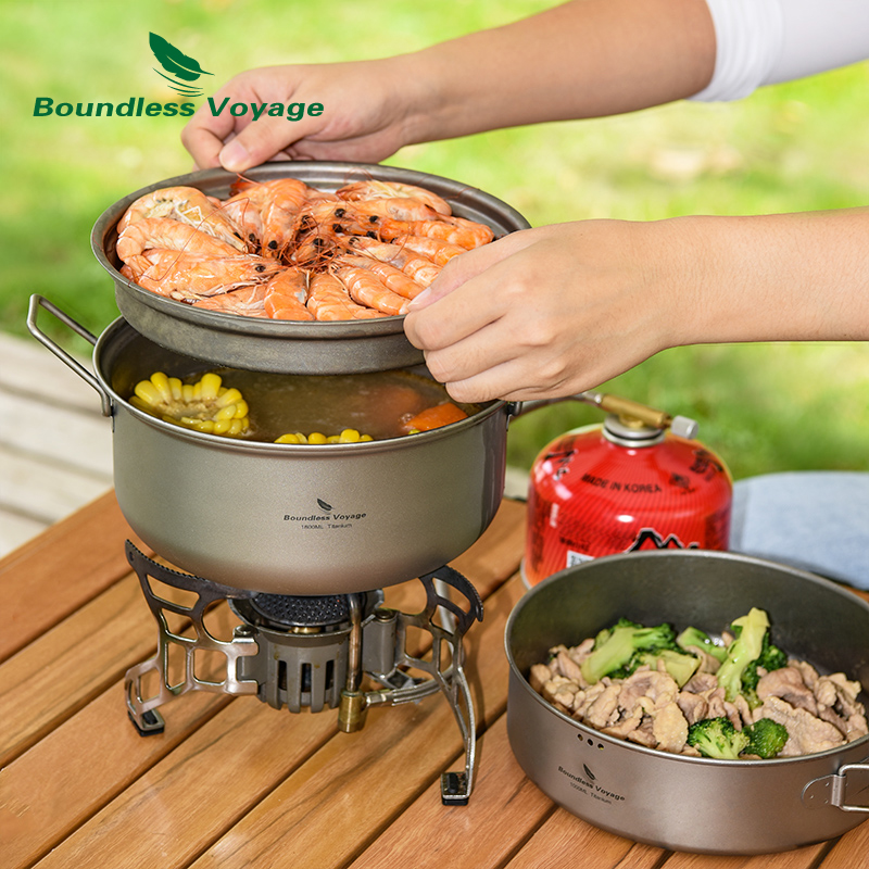Sınırsız Voyage Titanyum Vapur - Camping Cooking Frying Pan incelemesi ve fiyatı