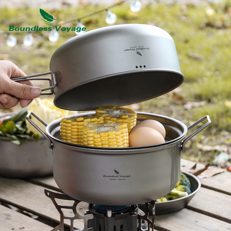 Sınırsız Voyage Titanyum Vapur - Camping Cooking Frying Pan incelemesi ve fiyatı