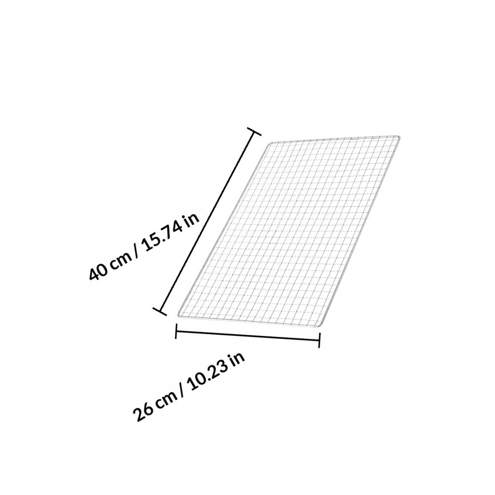 2 Adet Paslanmaz Çelik Barbekü - Camping Cooking Mesh incelemesi ve fiyatı