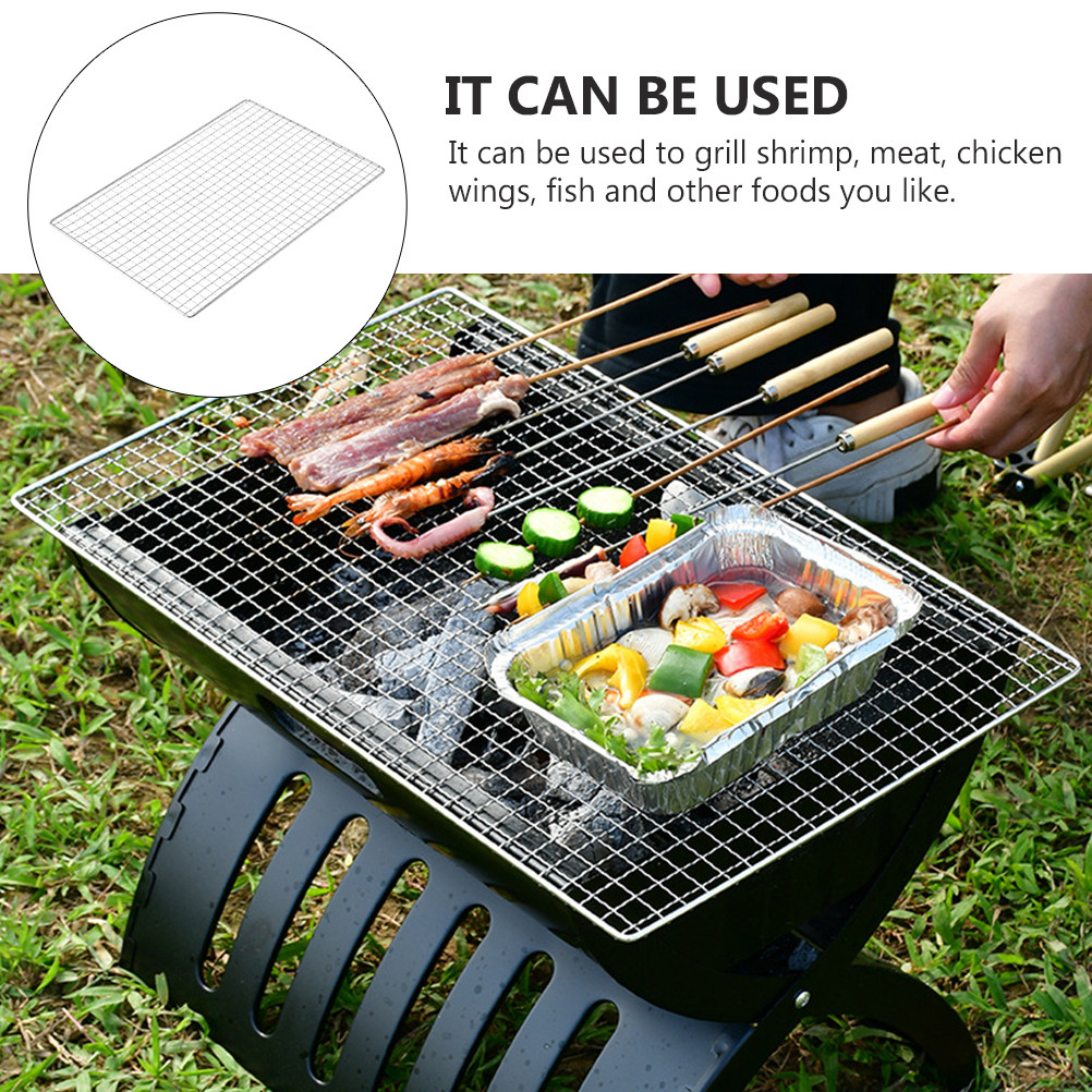 2 Adet Paslanmaz Çelik Barbekü - Camping Cooking Mesh incelemesi ve fiyatı