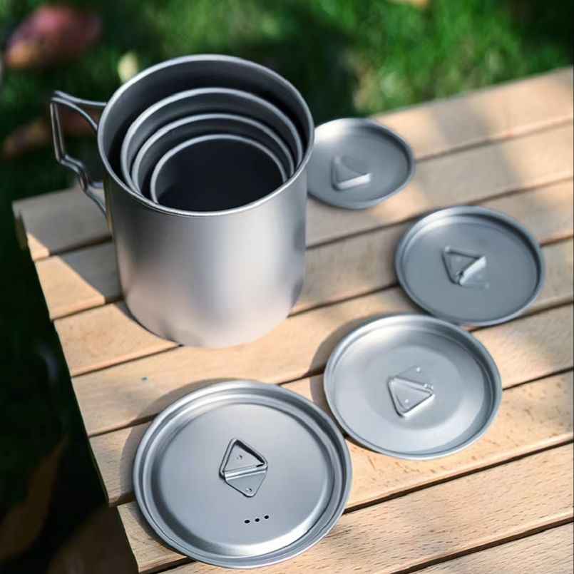 Yeni Kamp Titanyum Bardak 300m - Camping Cooking Handle incelemesi ve fiyatı
