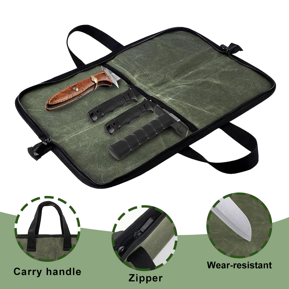 Cilalı Kanvas Bıçak Çantası Ço - Camping Cooking Bag incelemesi ve fiyatı