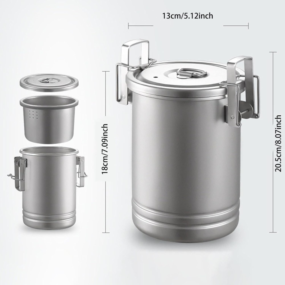 Kamp Pişirme Kapaklı İç İçe Ge - Nesting Camping Cooking Set incelemesi ve fiyatı