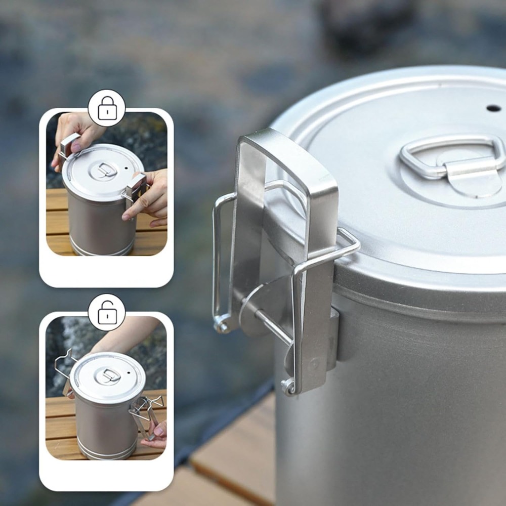 Kamp Pişirme Kapaklı İç İçe Ge - Nesting Camping Cooking Set incelemesi ve fiyatı