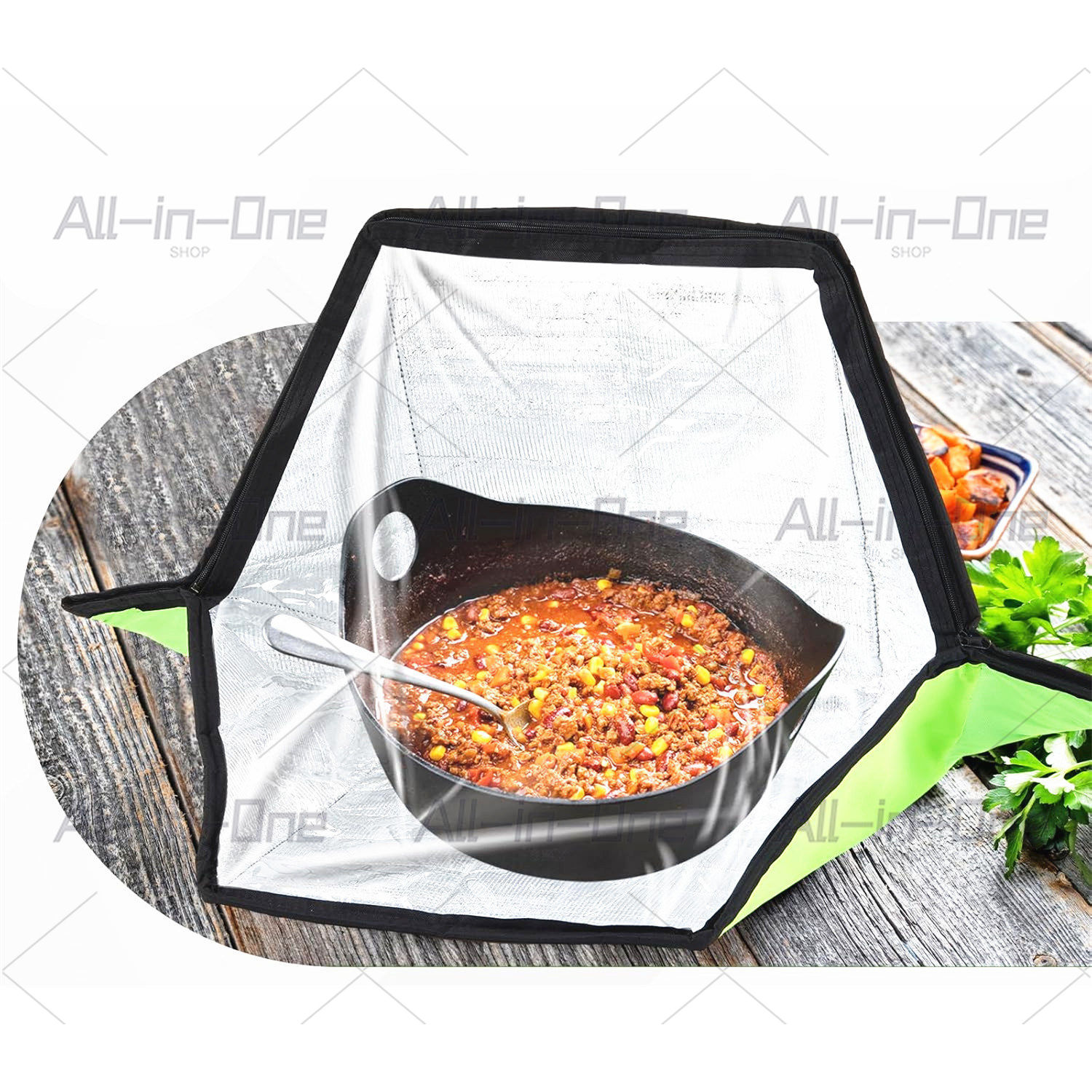 Taşınabilir Güneş Enerjili Fır - Solar Oven Camp incelemesi ve fiyatı