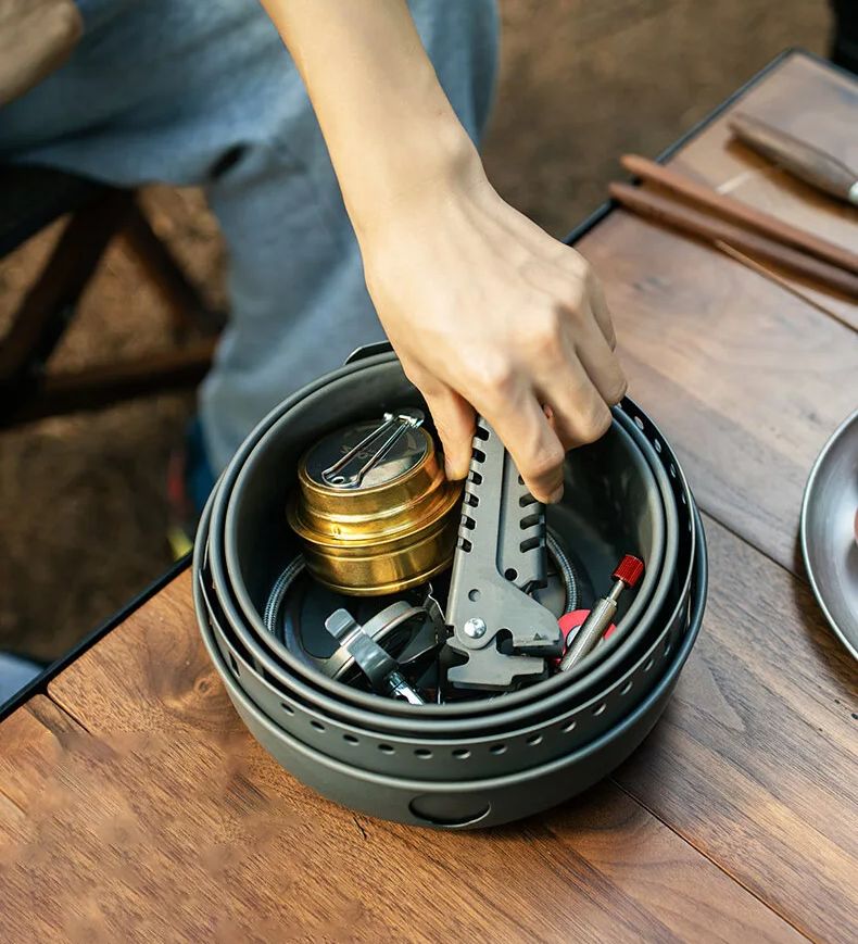 Kamp Gaz Sobası Alkol Soba Ten - Camping Cooking Gear Set incelemesi ve fiyatı