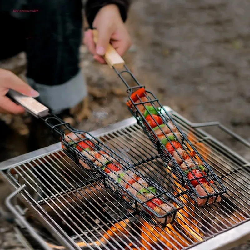 2/3 adet Izgara Sepetleri Ahşa - Nesting Camping Cooking Set incelemesi ve fiyatı