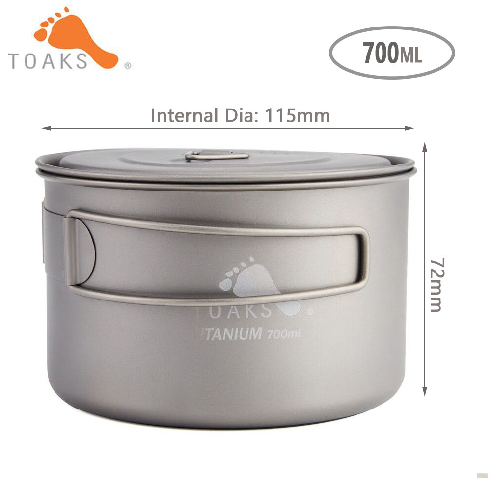 TOAKS saf titanyum kamp tencer - Camping Cooking System incelemesi ve fiyatı