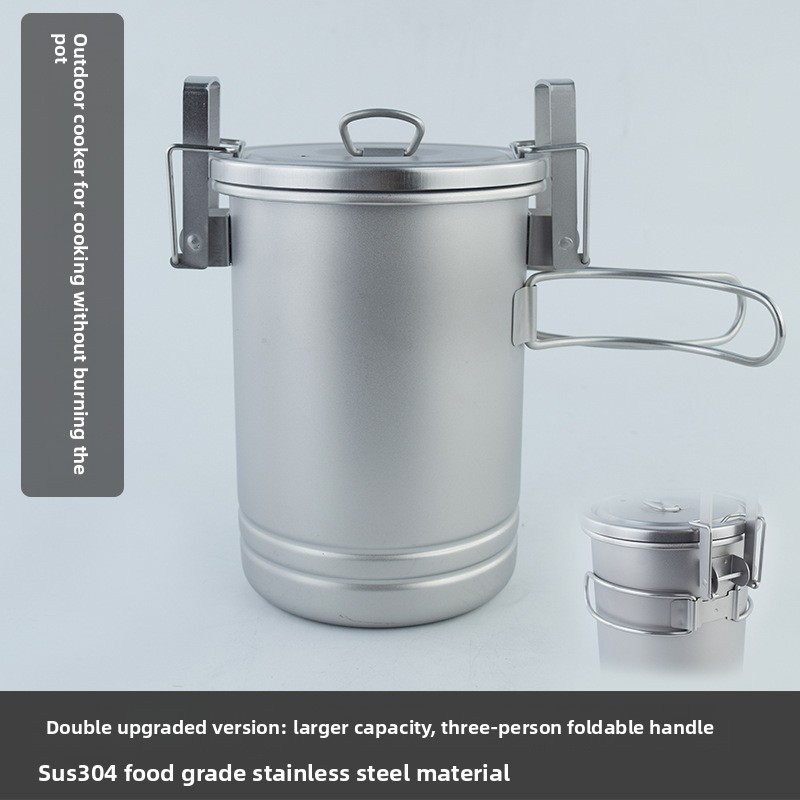 Çok Fonksiyonlu Kamp Pirinç Pi - Camping Cooking Pot Stainless Steel incelemesi ve fiyatı