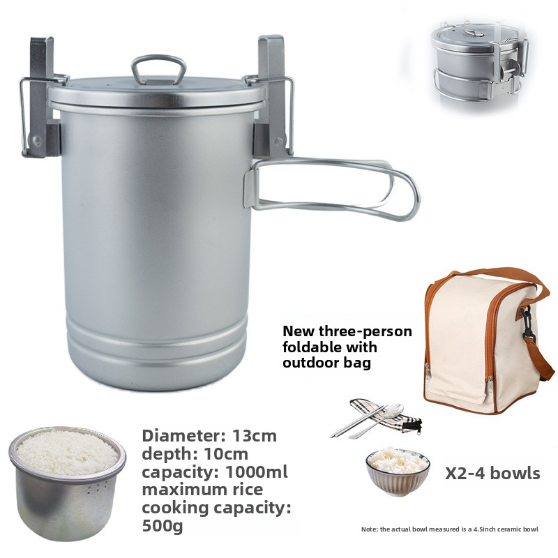 Çok Fonksiyonlu Kamp Pirinç Pi - Camping Cooking Pot Stainless Steel incelemesi ve fiyatı