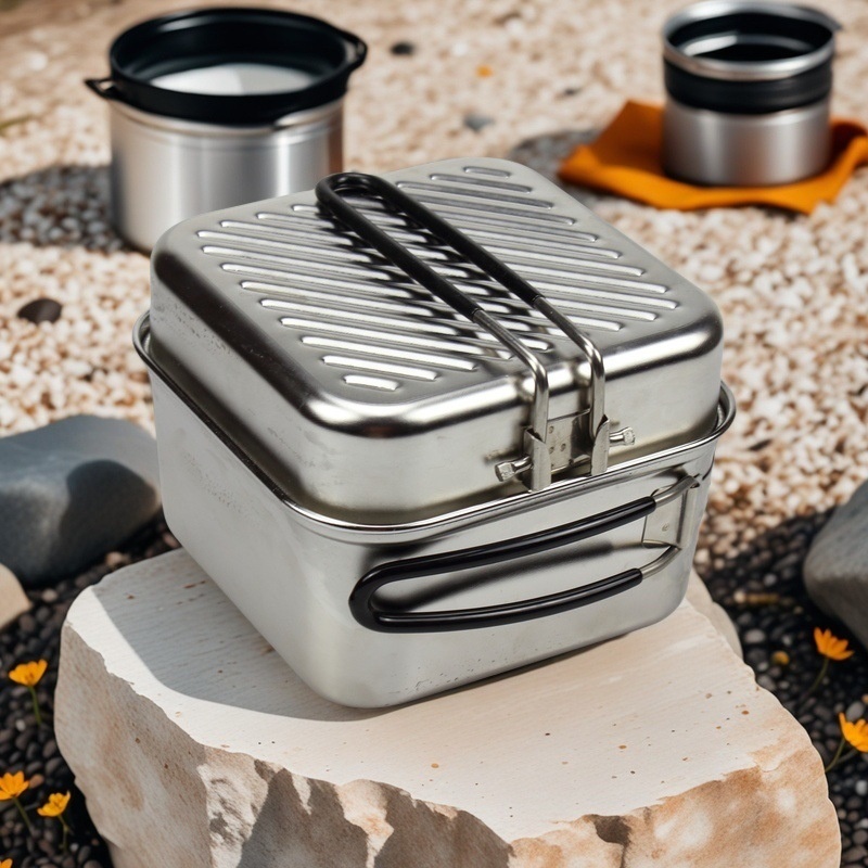 Açık Hava Pişirme Paslanmaz Çe - Camping Cooking Frying Pan incelemesi ve fiyatı