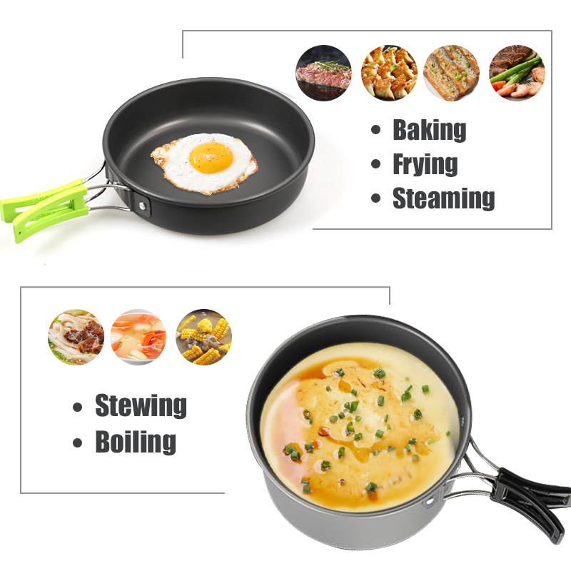WESTTUNE Kamp Tencere Seti Alü - Camping Cooking Kitchen incelemesi ve fiyatı