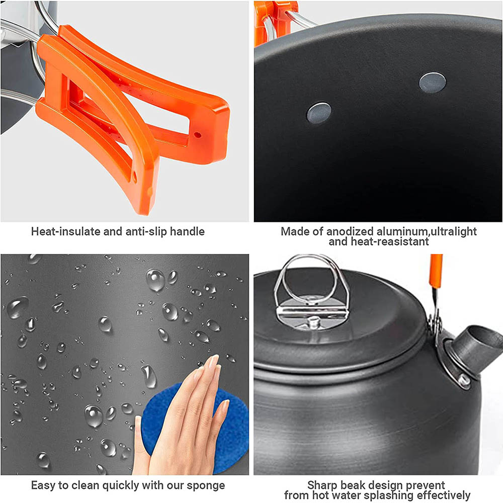 1 adet/1 takım Kamp Tencere Se - Camping Cooking Essentials incelemesi ve fiyatı