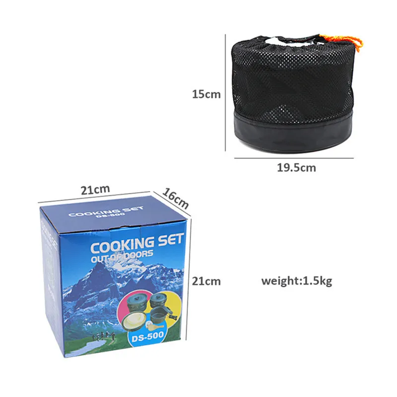 Taşınabilir Kamp Yemek Takımı, - Nesting Camping Cooking Set incelemesi ve fiyatı