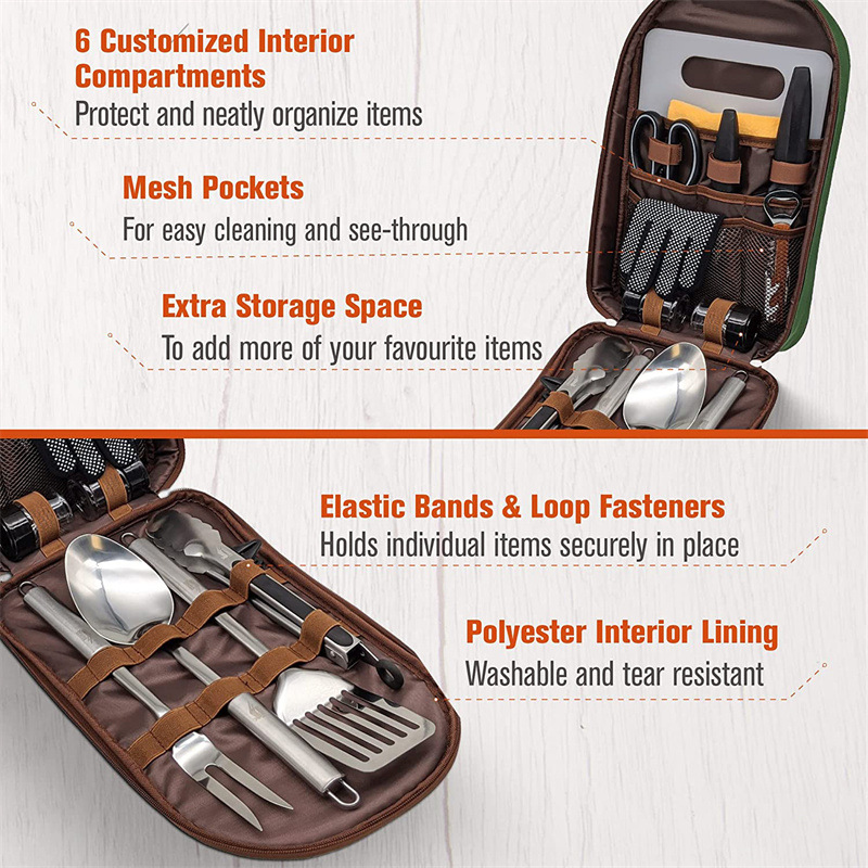 Taşınabilir Açık Hava Pişirme  - Camping Cooking Utensil Organizer incelemesi ve fiyatı