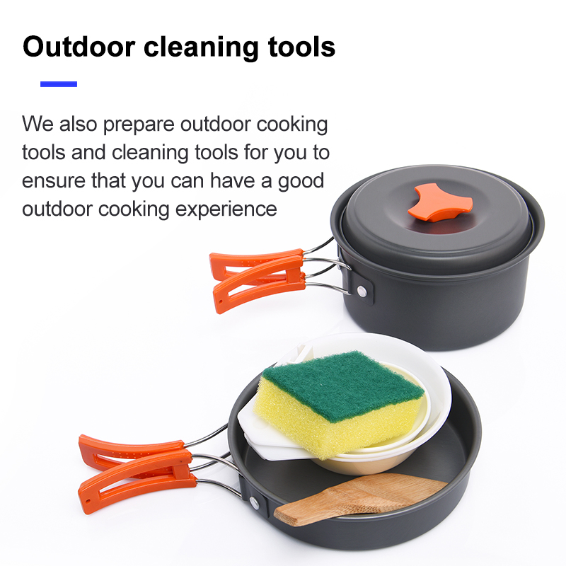 Widesea kamp açık TENCERE SETİ - Camping Cooking Gear Set incelemesi ve fiyatı