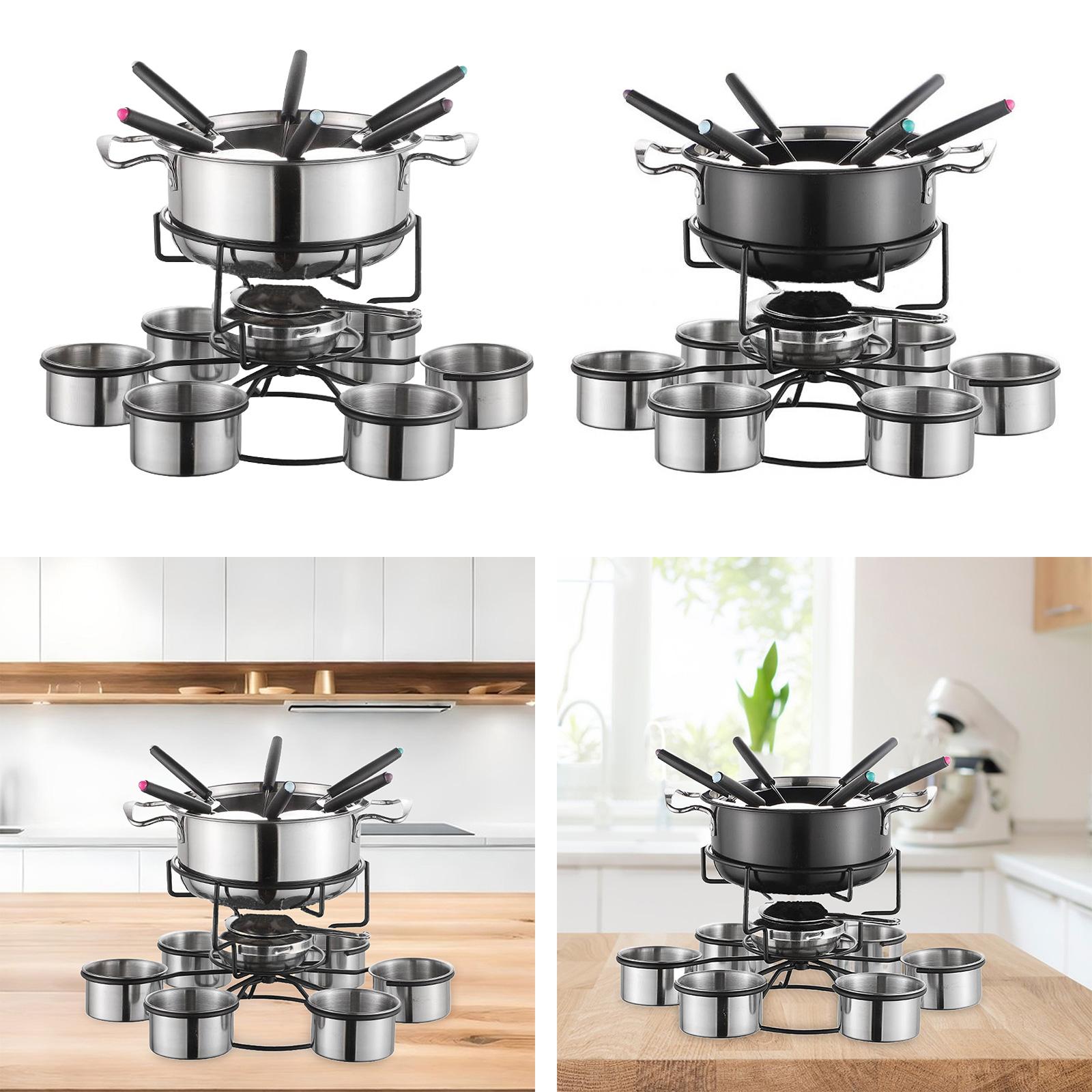 Fondü Tencere Seti Pişirme Oca - Camping Cooking Pot Stainless Steel incelemesi ve fiyatı