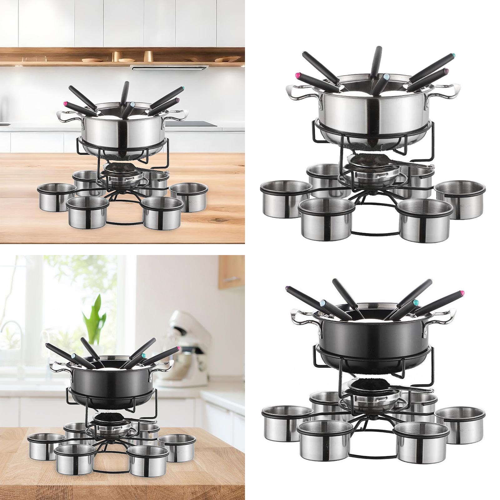 Fondü Tencere Seti Pişirme Oca - Camping Cooking Pot Stainless Steel incelemesi ve fiyatı