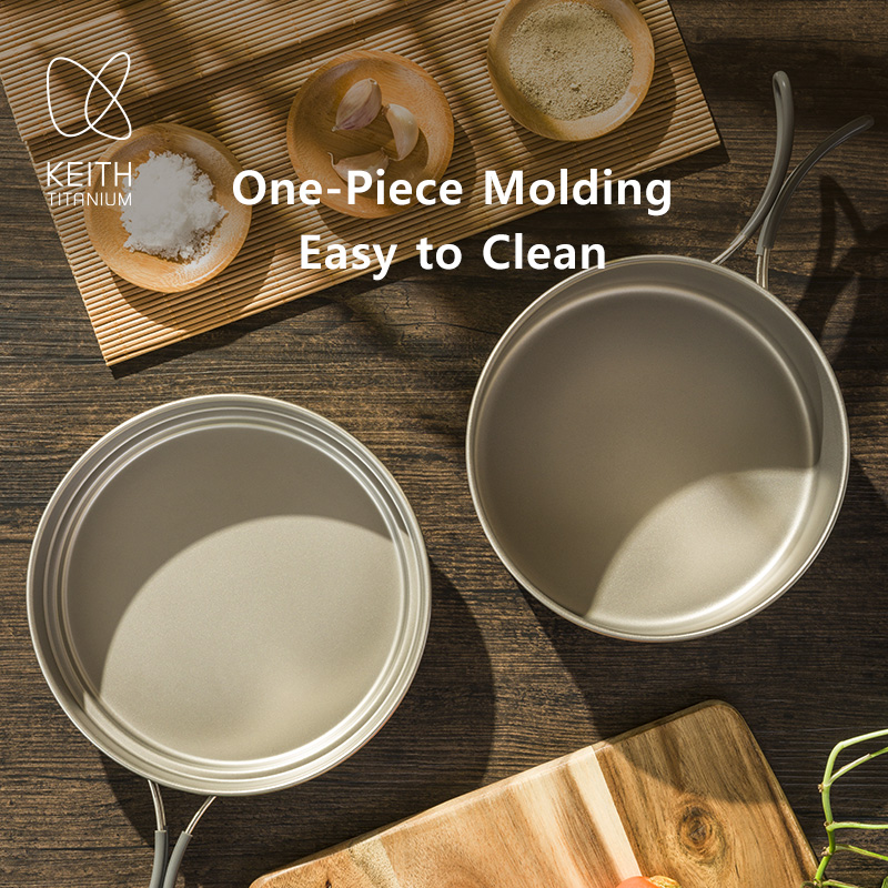 Keith Titanyum Tencere Seti Aç - Nesting Camping Cooking Set incelemesi ve fiyatı