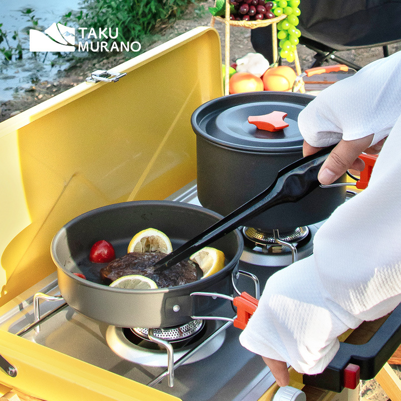Kamp Tencere Seti Açık Hava Pi - Camping Cooking Gear Set incelemesi ve fiyatı