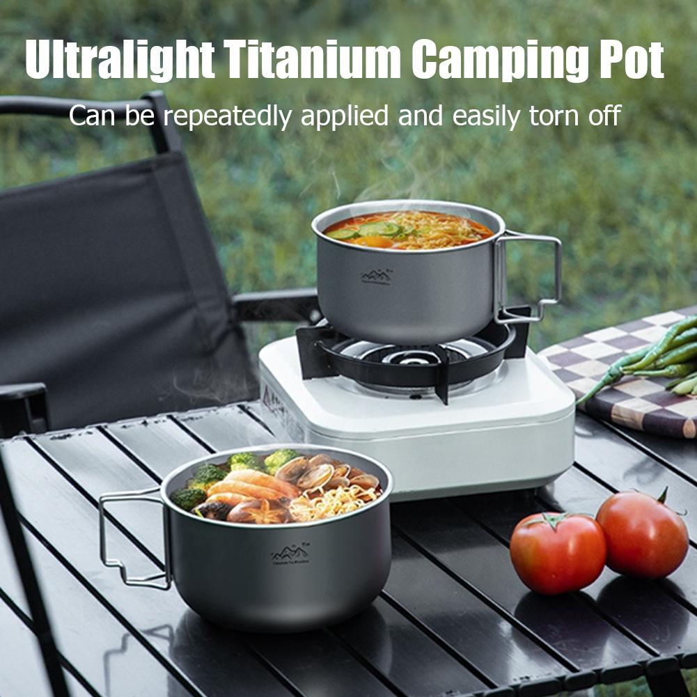 Ultra Hafif Titanyum Kamp Yeme - Camping Cooking Pot Stainless Steel incelemesi ve fiyatı