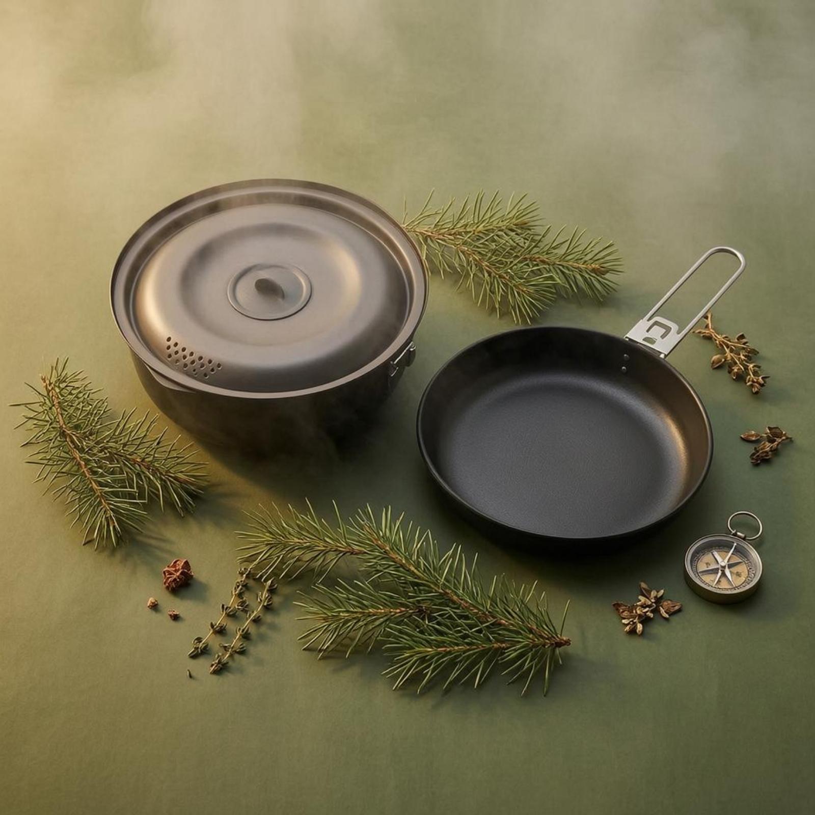 Açık Hava Pişirme Gereçleri Ya - Nesting Camping Cooking Set incelemesi ve fiyatı