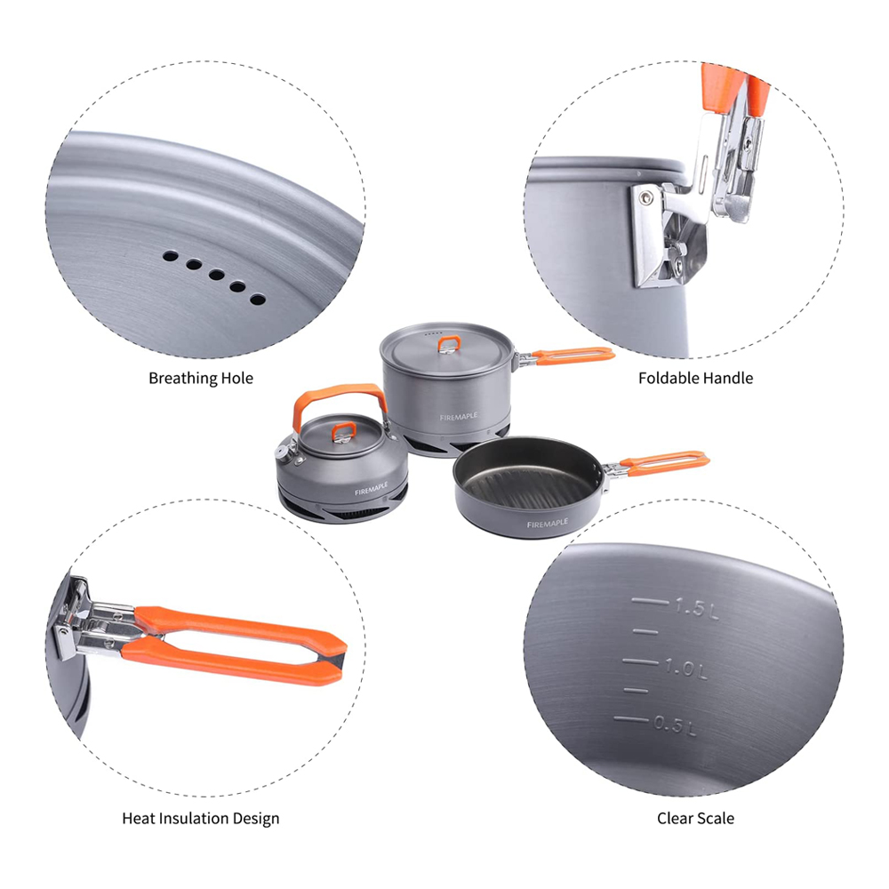 Fire Maple Kamp Tencere Yürüyü - Camping Cooking Gear Set incelemesi ve fiyatı