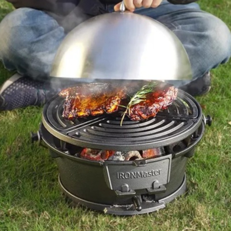 Yuvarlak Kömürlü Izgara, Gıda  - Camping Cooking Cast Iron incelemesi ve fiyatı