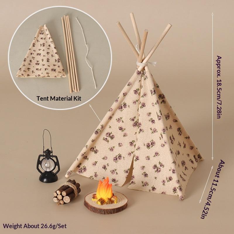 **1 takım 1/12 oyuncak bebek e - Camping Cooking Tent incelemesi ve fiyatı