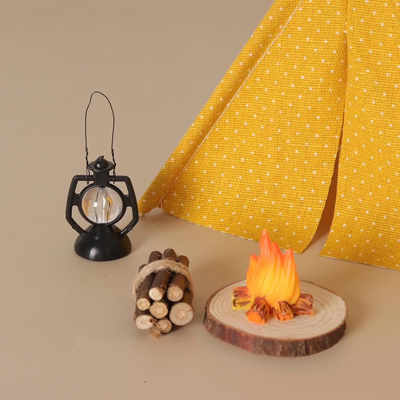 **1 takım 1/12 oyuncak bebek e - Camping Cooking Tent incelemesi ve fiyatı