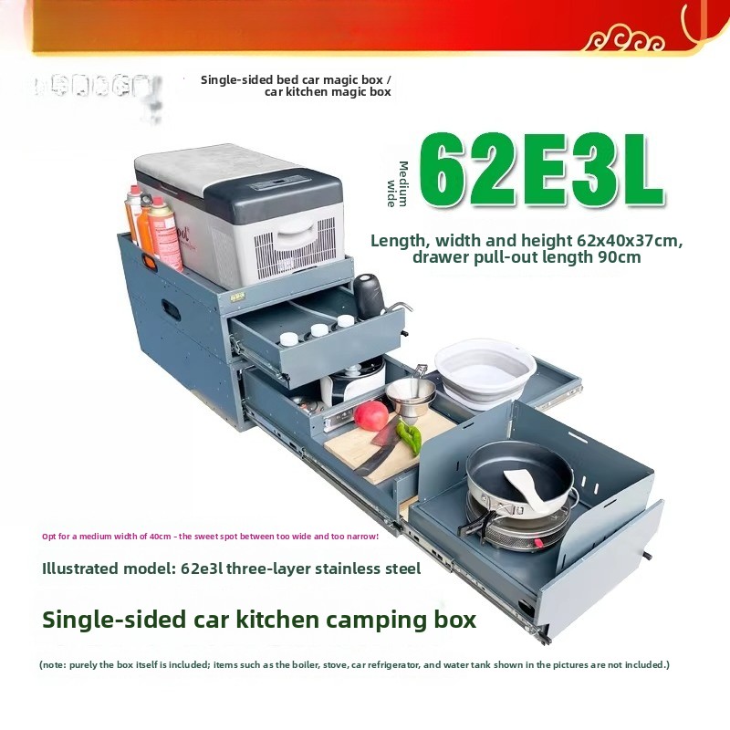 Taşınabilir Bagaj Kapağı Mutfa - Camping Cooking Kitchen incelemesi ve fiyatı