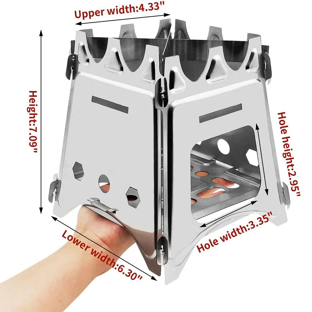 Taşınabilir kamp ahşap soba pa - Camping Cooking System incelemesi ve fiyatı