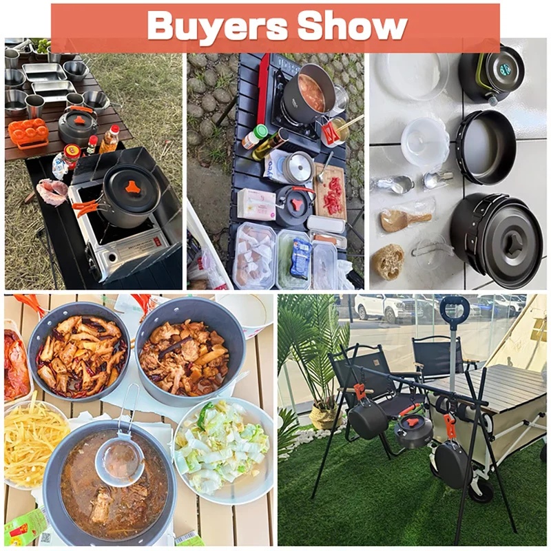 Kamp Yemek Pişirme Seti Kamp M - Camping Cooking Gear Set incelemesi ve fiyatı