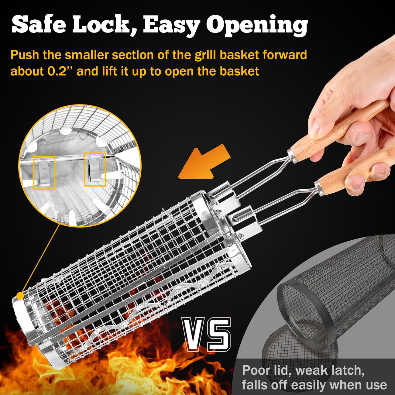 BUYYES Haddeleme Izgara Sepeti - Camping Cooking Mesh incelemesi ve fiyatı