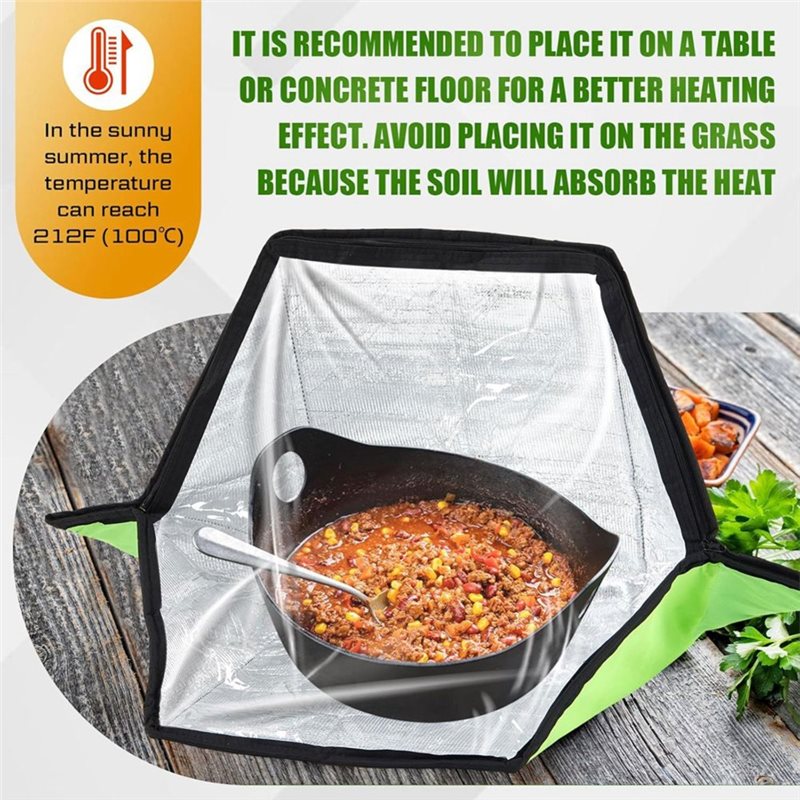 ABFU-Taşınabilir Katlanabilir  - Solar Oven Camp incelemesi ve fiyatı